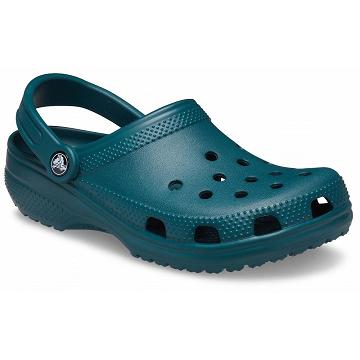 Crocs Classic Clog Cipők Férfi Aqua | HU 0687AHKP